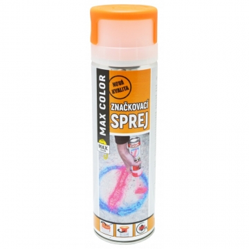 Max Color značkovací sprej, oranžová 500 ml 