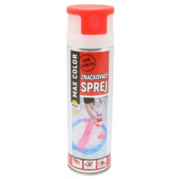 Max Color značkovací sprej, červená 500 ml 