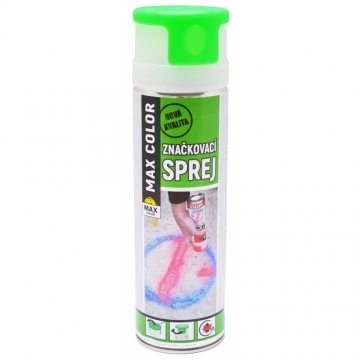 Max Color značkovací sprej, zelená 500 ml 