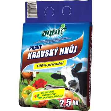 Kravský hnůj 2,5 kg