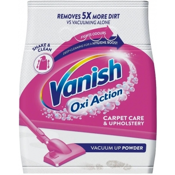 Vanish Shake & Clean, prášek na čištění koberců 650 g